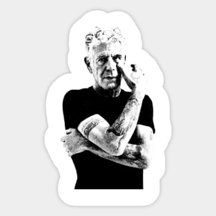 Anthony Bourdain ⚡ ☠💀 ϟ Sticker